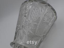 vintage bohemian crystal decanter