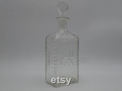 vintage crystal decanter