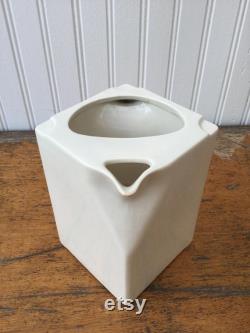 white ceramic carafe